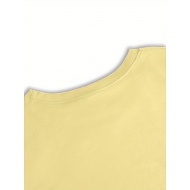 Women's Casual Short-Sleeve T-Shirt with 