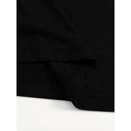 Kawaii Cat Eating Sushi print t-shirt, short sleeve crew neck casual top for summer & spring, Women's clothing